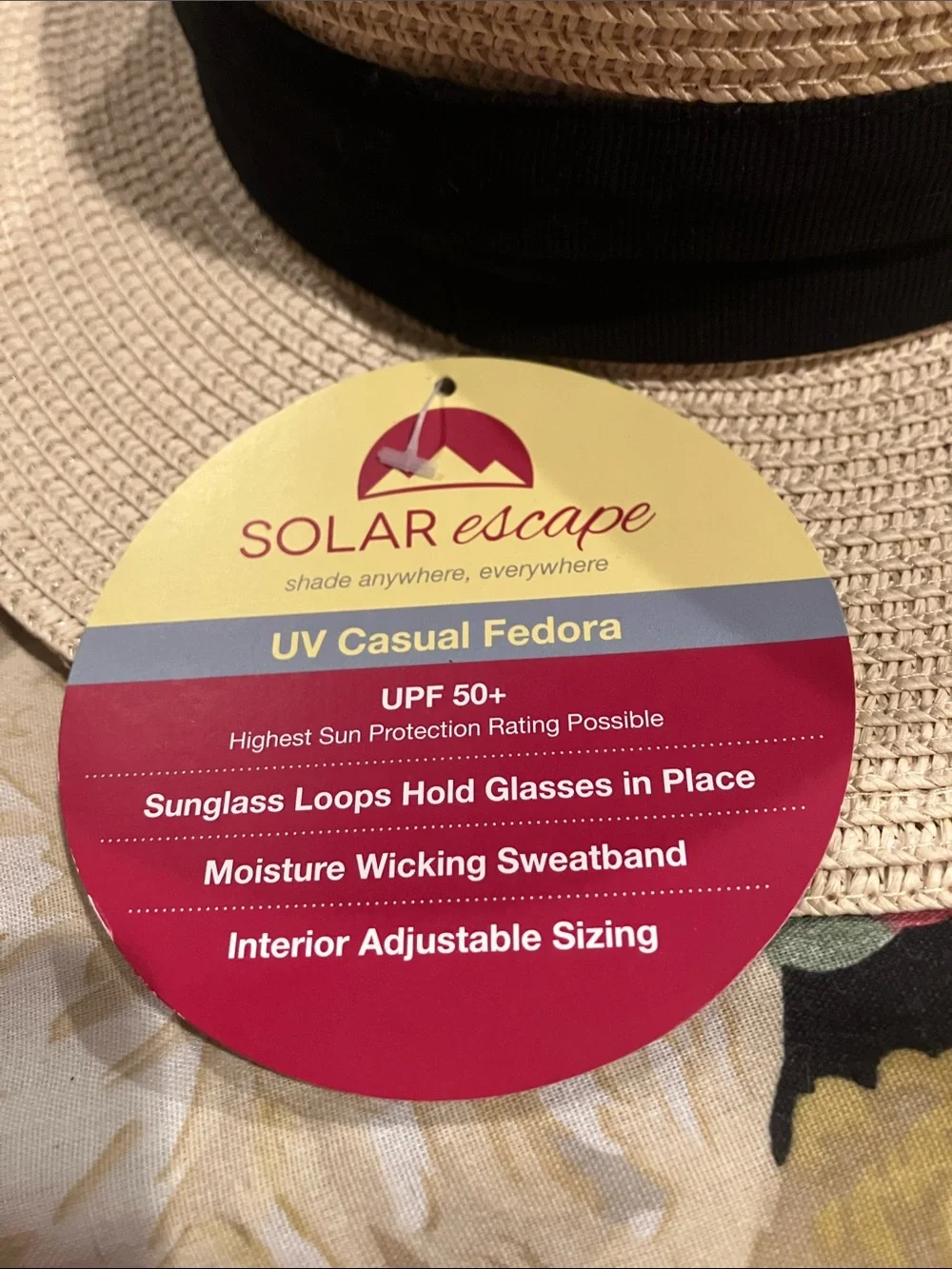 UV Casual Fedora beige fedora